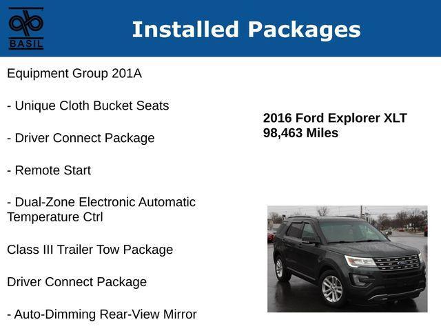 used 2016 Ford Explorer car, priced at $14,700