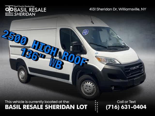 used 2024 Ram ProMaster 2500 car, priced at $43,000