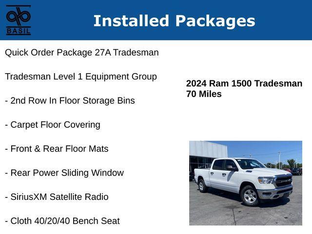 used 2024 Ram 1500 car, priced at $39,800