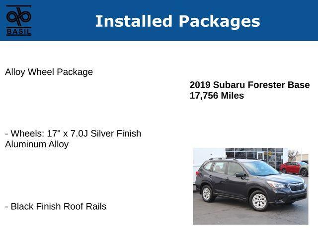 used 2019 Subaru Forester car