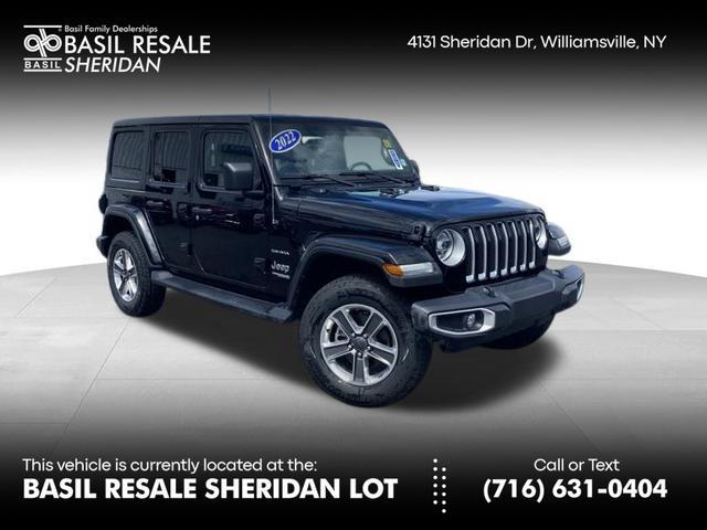 used 2022 Jeep Wrangler Unlimited car, priced at $36,500