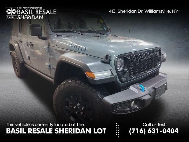 used 2024 Jeep Wrangler 4xe car, priced at $40,700