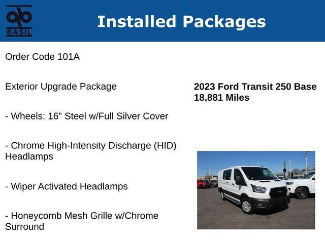 used 2023 Ford Transit-250 car, priced at $36,000