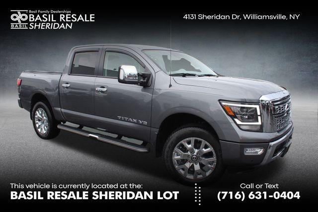 used 2020 Nissan Titan car, priced at $34,500