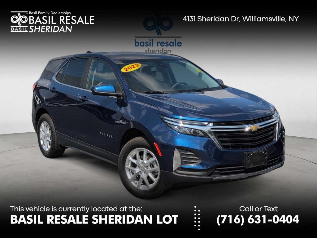 used 2022 Chevrolet Equinox car, priced at $23,500