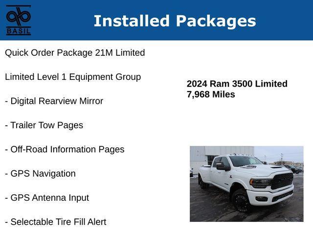 used 2024 Ram 3500 car, priced at $82,300