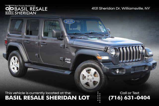 used 2020 Jeep Wrangler Unlimited car, priced at $30,500