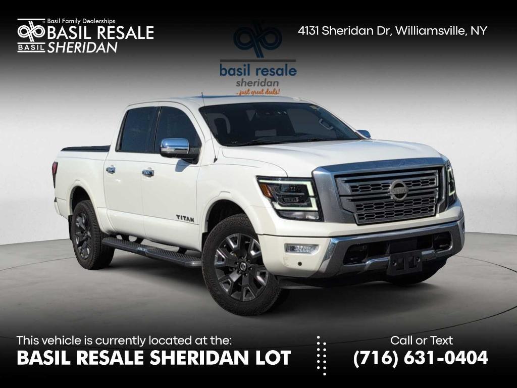 used 2021 Nissan Titan car, priced at $32,500