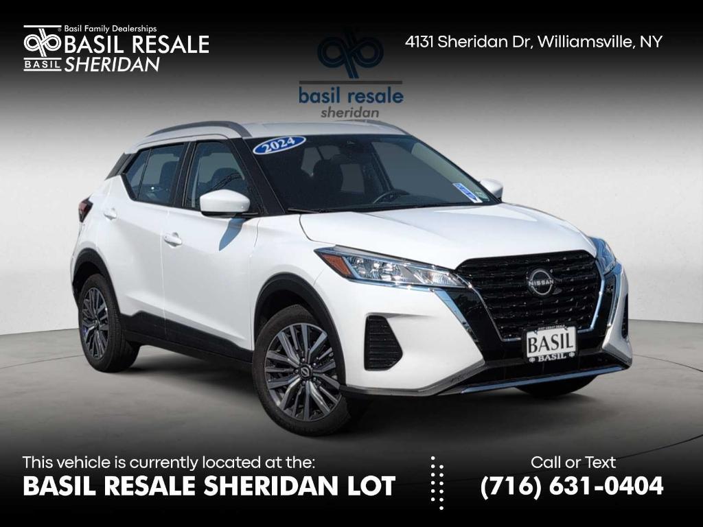 used 2024 Nissan Kicks car, priced at $20,745