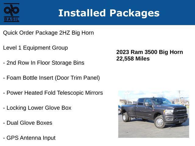 used 2023 Ram 3500 car, priced at $62,500