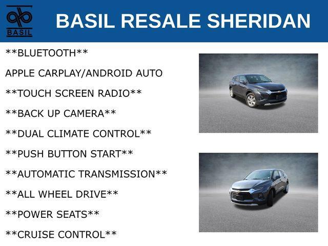 used 2022 Chevrolet Blazer car, priced at $26,700
