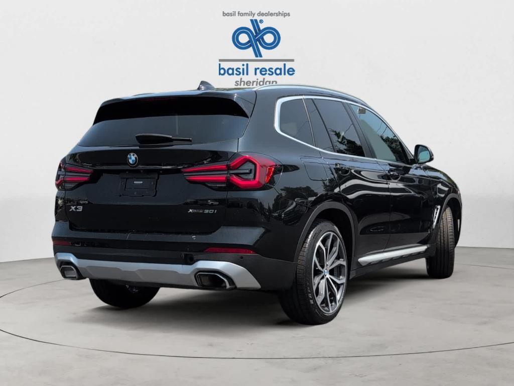 used 2023 BMW X3 car, priced at $35,844