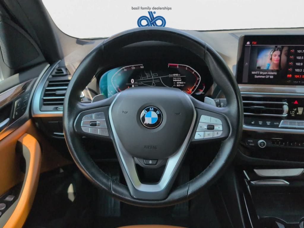used 2023 BMW X3 car, priced at $35,844