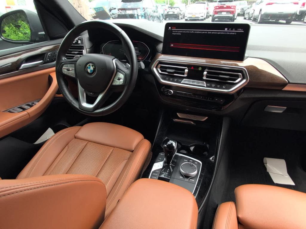 used 2023 BMW X3 car, priced at $35,844