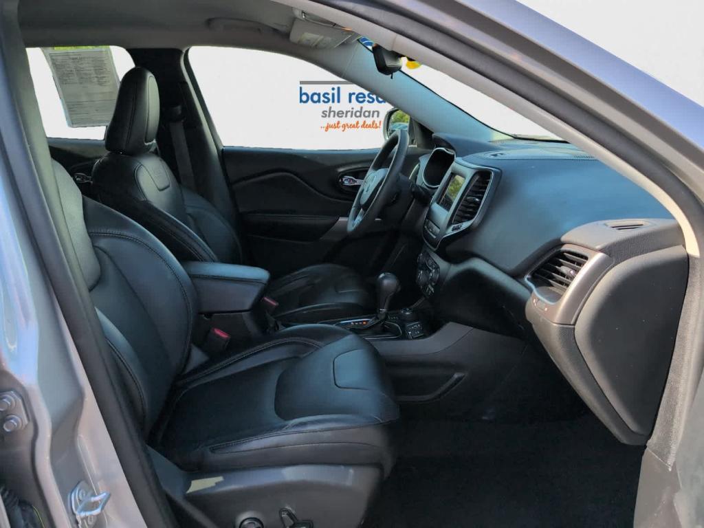 used 2021 Jeep Cherokee car, priced at $24,500