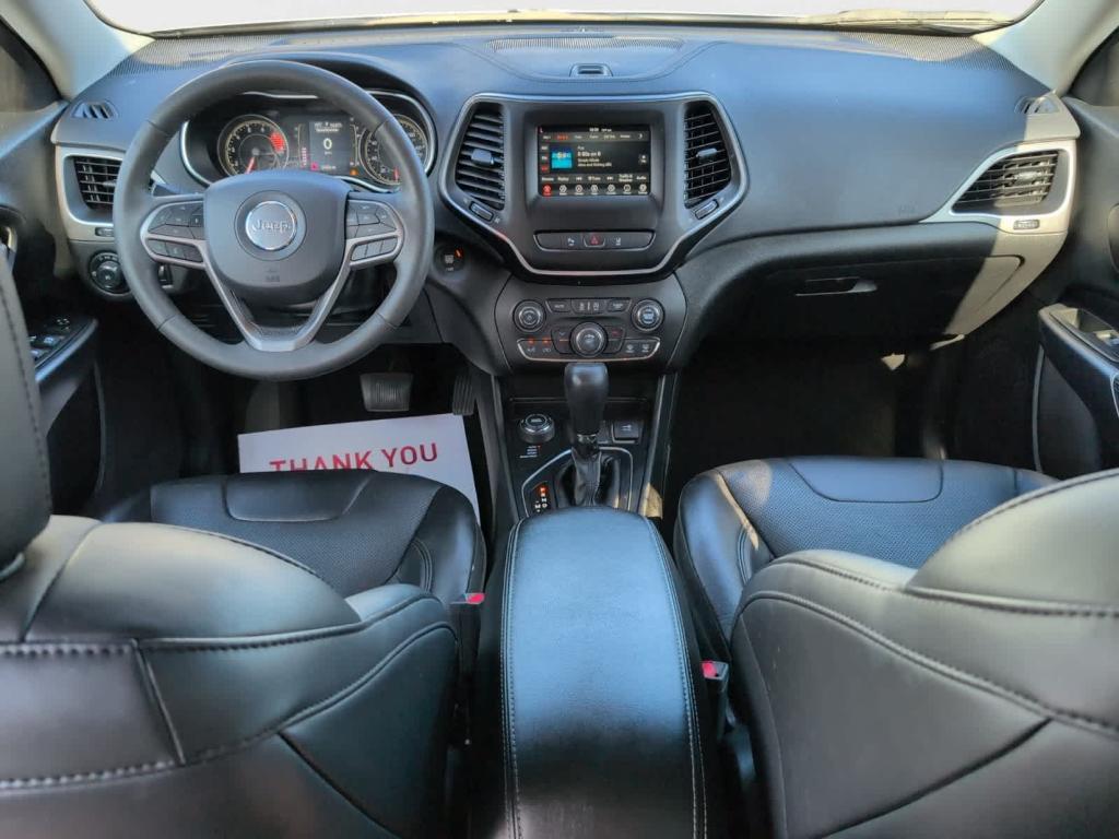 used 2021 Jeep Cherokee car, priced at $24,500