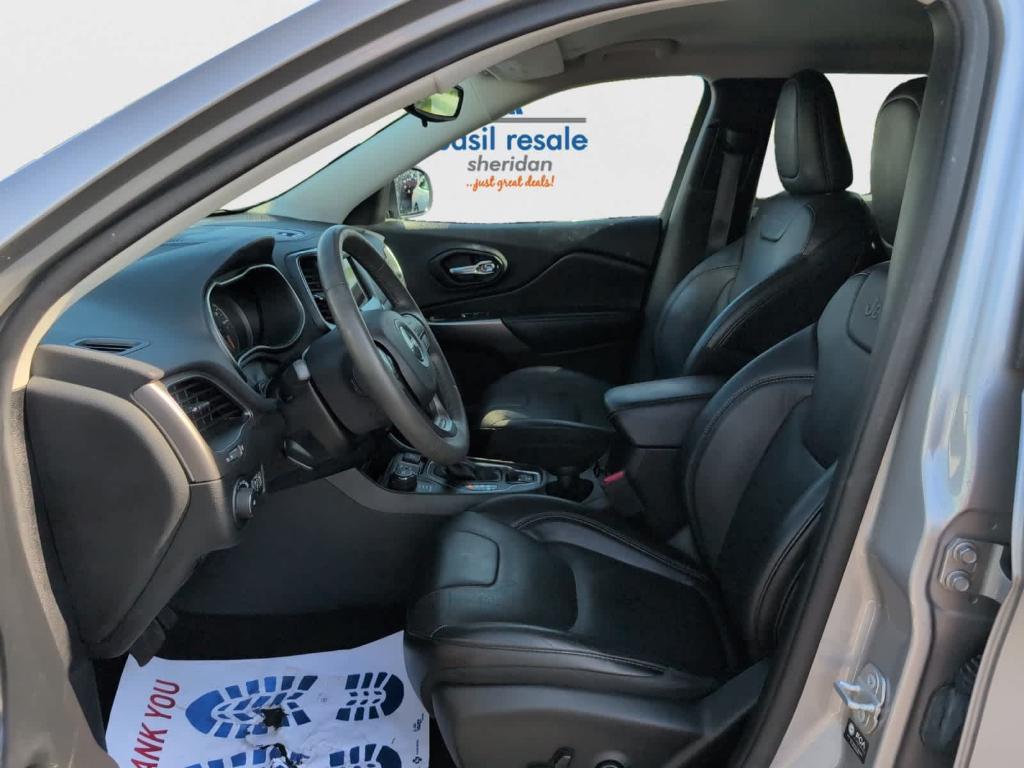 used 2021 Jeep Cherokee car, priced at $24,500