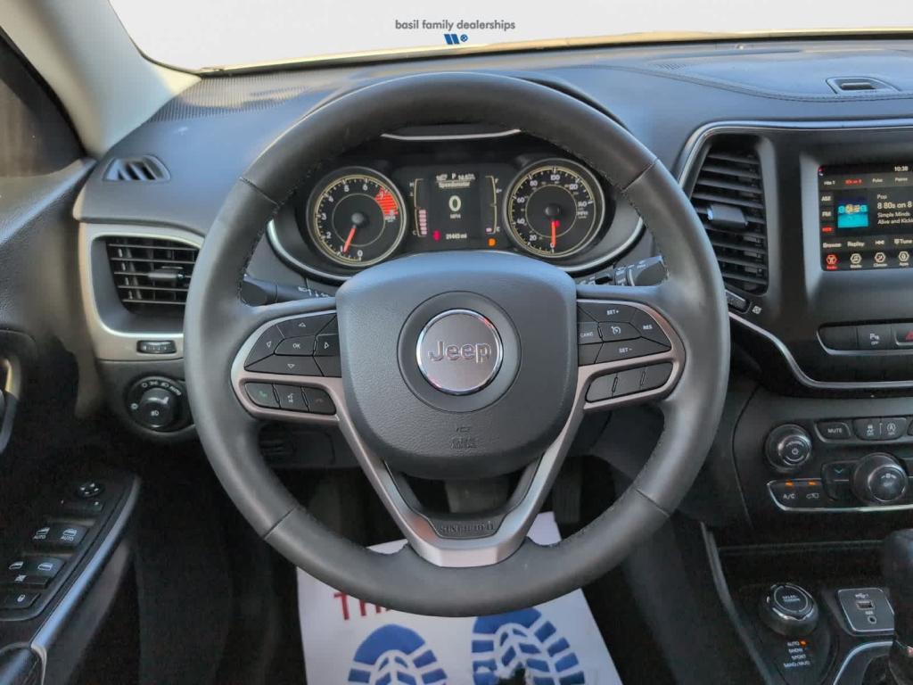 used 2021 Jeep Cherokee car, priced at $24,500
