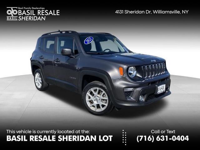 used 2021 Jeep Renegade car, priced at $23,200