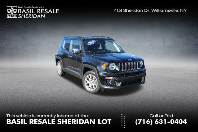 used 2021 Jeep Renegade car, priced at $19,300