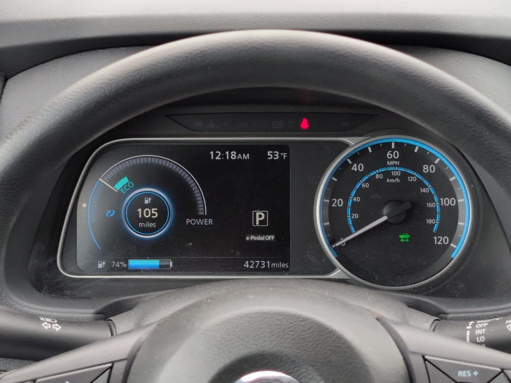 used 2018 Nissan Leaf car, priced at $9,500
