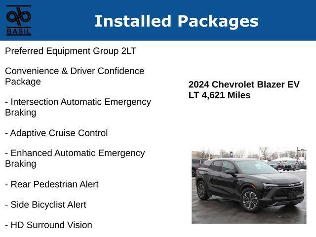 used 2024 Chevrolet Blazer EV car, priced at $38,000