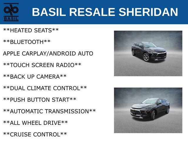 used 2024 Chevrolet Blazer car, priced at $31,000
