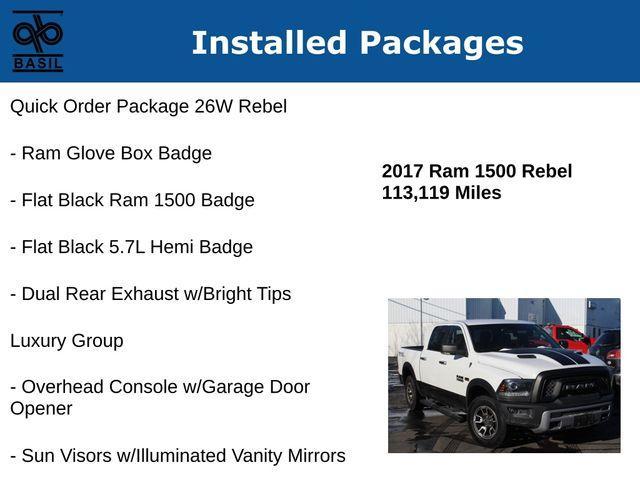 used 2017 Ram 1500 car, priced at $21,899