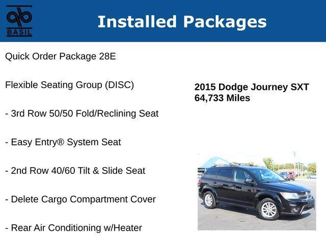 used 2015 Dodge Journey car, priced at $13,800