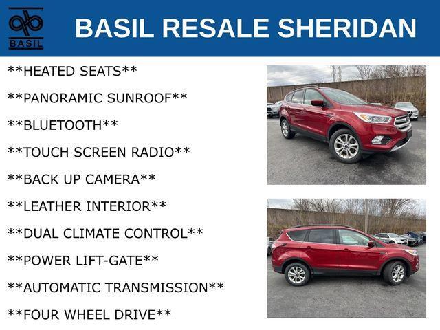 used 2018 Ford Escape car, priced at $16,500