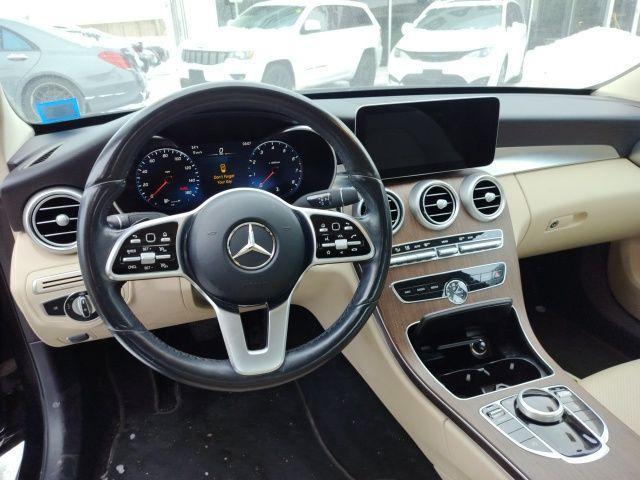 used 2021 Mercedes-Benz C-Class car, priced at $26,200