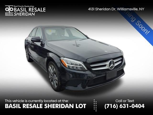 used 2021 Mercedes-Benz C-Class car, priced at $26,200