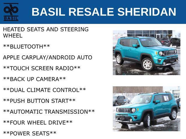 used 2021 Jeep Renegade car, priced at $21,800