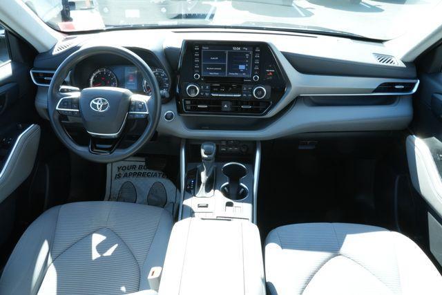 used 2021 Toyota Highlander car, priced at $29,000