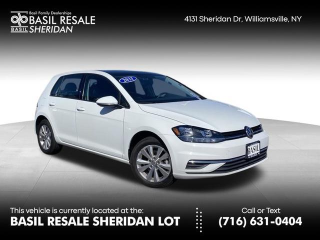 used 2021 Volkswagen Golf car, priced at $18,800