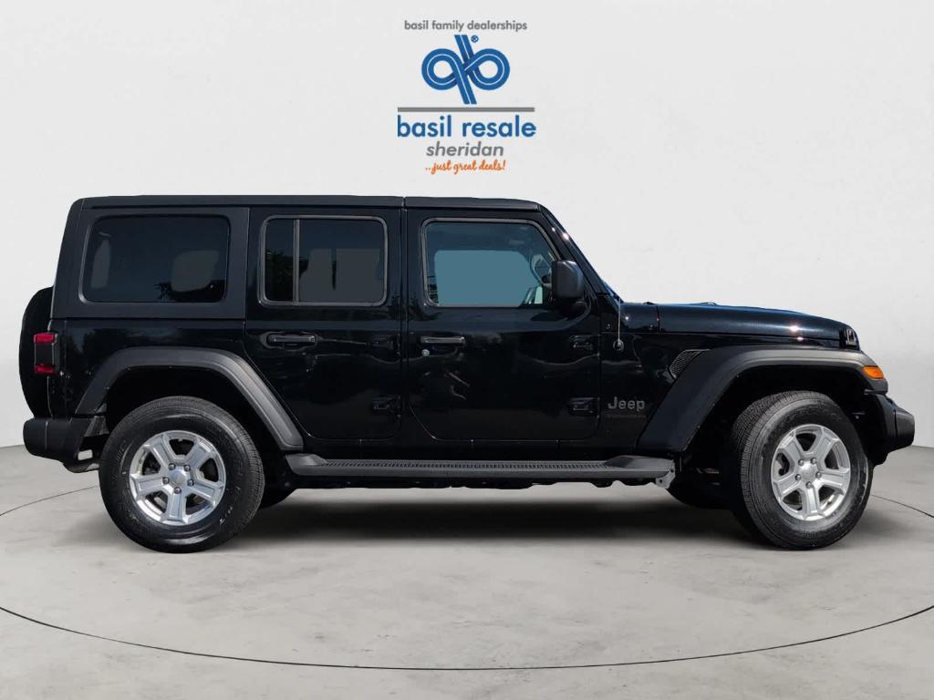 used 2023 Jeep Wrangler car, priced at $33,923