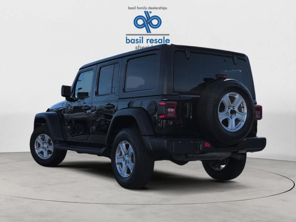used 2023 Jeep Wrangler car, priced at $33,923