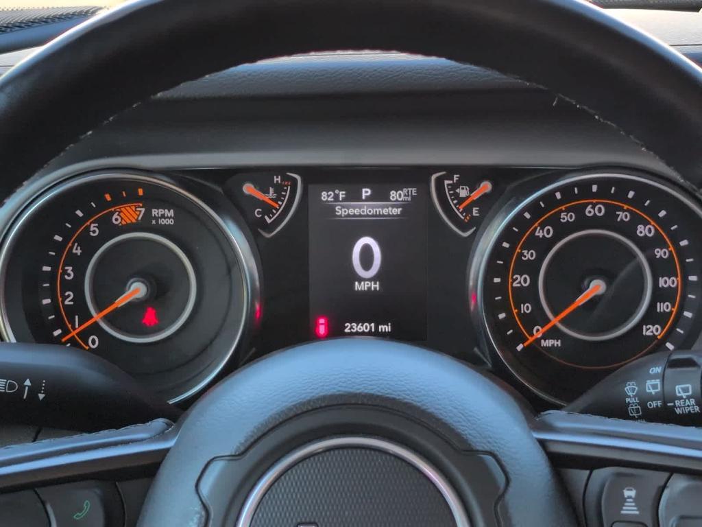 used 2023 Jeep Wrangler car, priced at $33,923