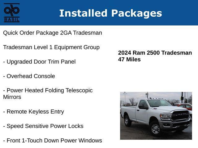 used 2024 Ram 2500 car, priced at $44,500