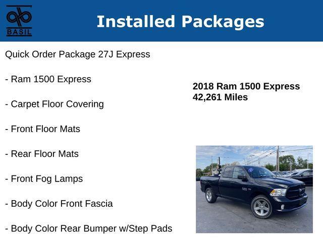 used 2018 Ram 1500 car, priced at $25,000