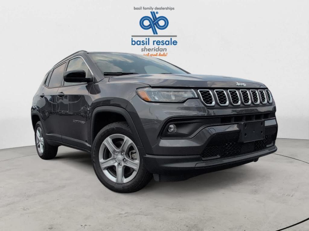 used 2024 Jeep Compass car, priced at $26,300