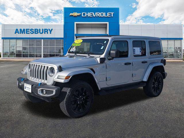 used 2023 Jeep Wrangler 4xe car, priced at $31,104
