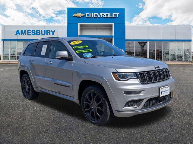 used 2021 Jeep Grand Cherokee car, priced at $29,054