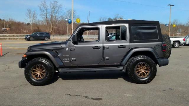 used 2020 Jeep Wrangler Unlimited car, priced at $30,956