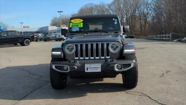 used 2020 Jeep Wrangler Unlimited car, priced at $30,956
