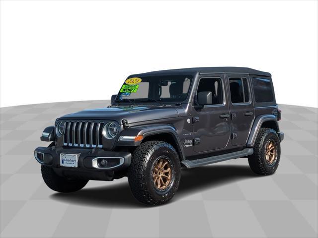 used 2020 Jeep Wrangler Unlimited car, priced at $33,116