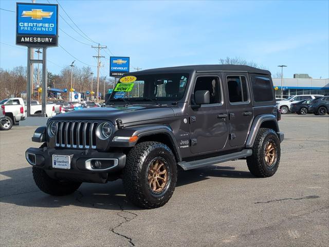 used 2020 Jeep Wrangler Unlimited car, priced at $31,271