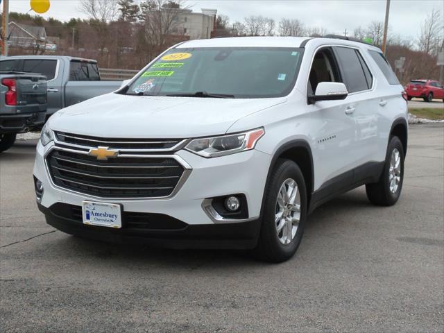 used 2021 Chevrolet Traverse car, priced at $31,123