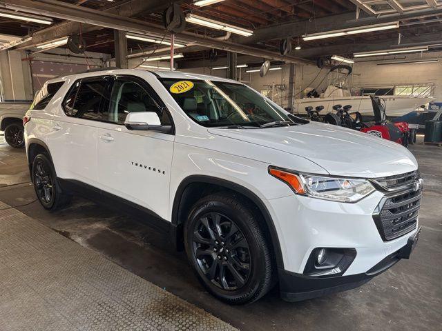 used 2021 Chevrolet Traverse car, priced at $33,607