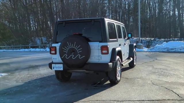 used 2019 Jeep Wrangler Unlimited car, priced at $21,447